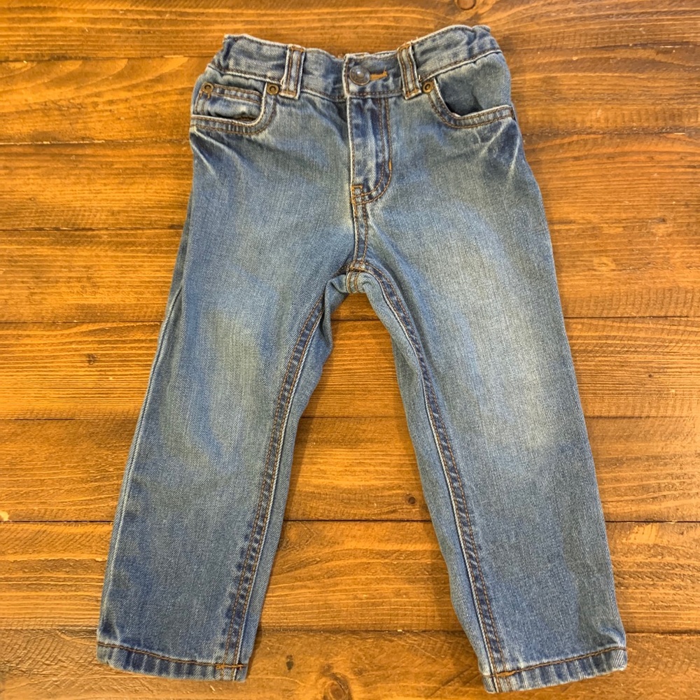 2T boys straight leg jeans